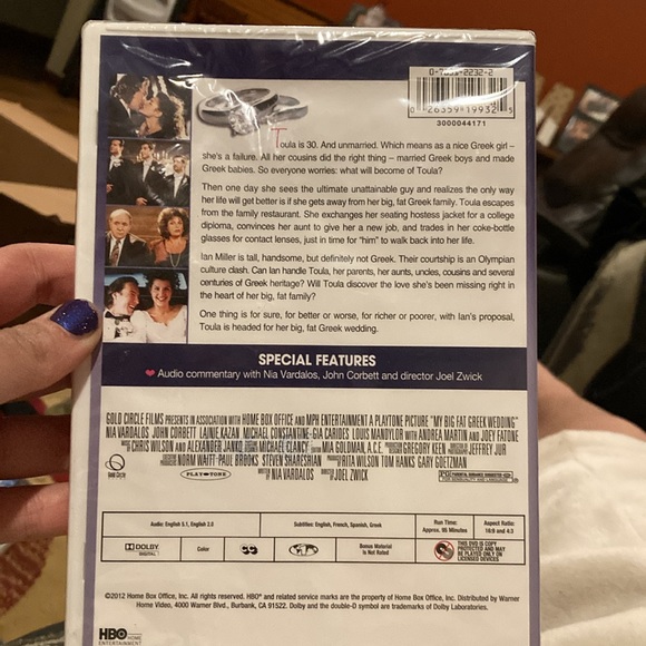 NWT “My Big Fat Greek Wedding” DVD - Picture 2 of 2